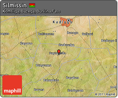 Satellite 3D Map of Silmissin