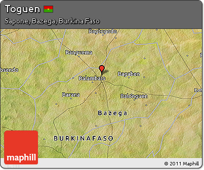 Satellite 3D Map of Toguen