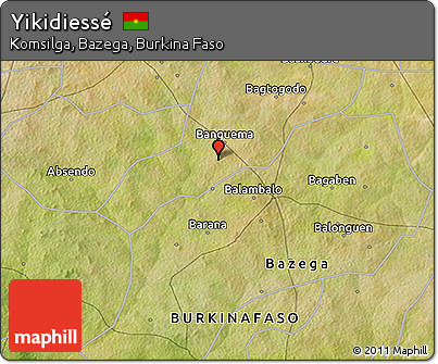 Satellite 3D Map of Yikidiessé