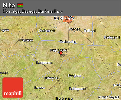 Satellite 3D Map of Nito