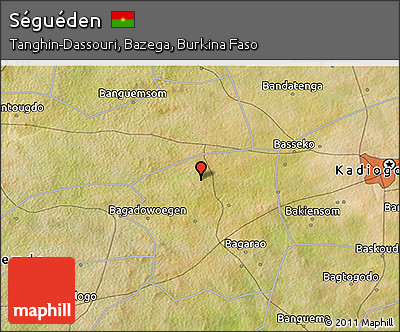 Satellite 3D Map of Séguéden