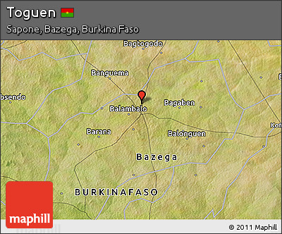 Satellite 3D Map of Toguen
