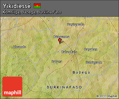 Satellite 3D Map of Yikidiessé