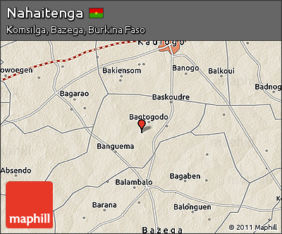 Shaded Relief 3D Map of Nahaitenga