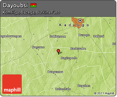 Physical Map of Dayoubsi