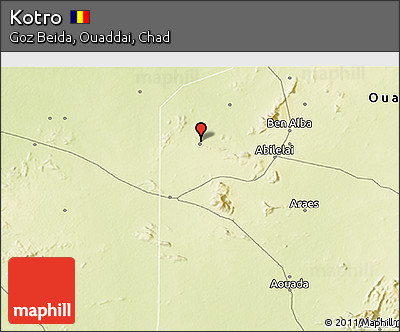 Physical 3D Map of Kotro