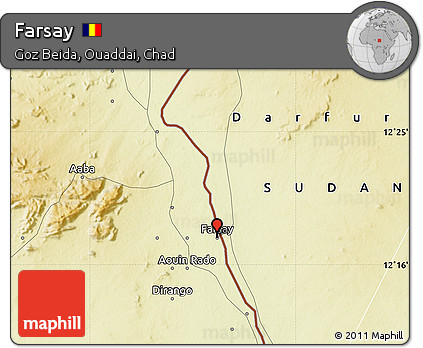 Physical Map of Farsay