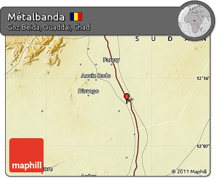 Physical Map of Métalbanda