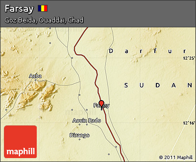 Physical Map of Farsay