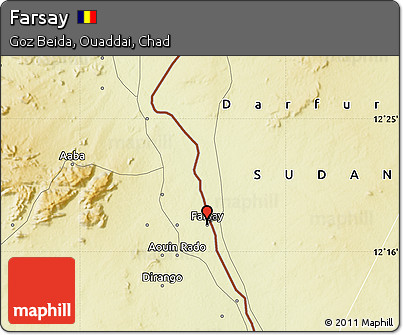 Physical Map of Farsay