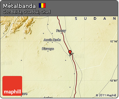 Physical Map of Métalbanda