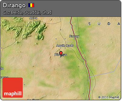 Satellite Map of Dirango