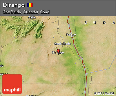 Satellite Map of Dirango
