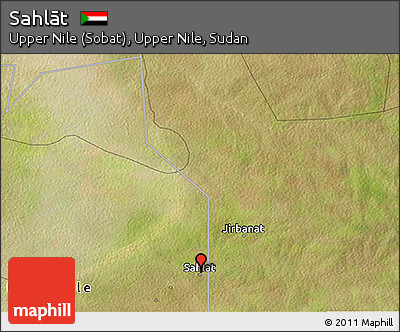 Satellite 3D Map of Sahlāt