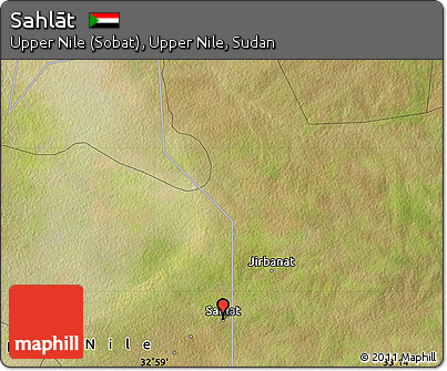Satellite Map of Sahlāt