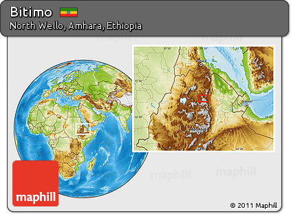Physical Location Map of Bitimo