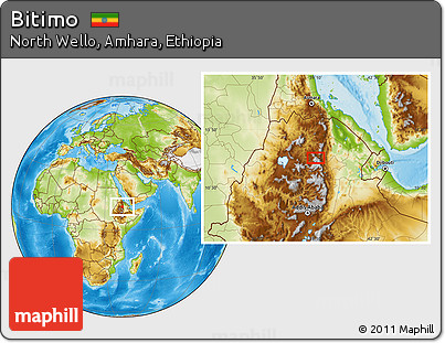 Physical Location Map of Bitimo