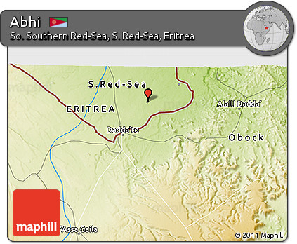 Physical 3D Map of Abhi