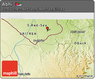Physical 3D Map of Abhi