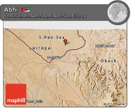 Satellite 3D Map of Abhi
