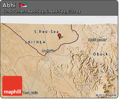 Satellite 3D Map of Abhi