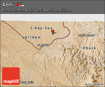 Satellite 3D Map of Abhi