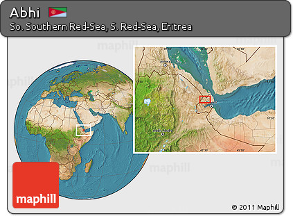 Satellite Location Map of Abhi