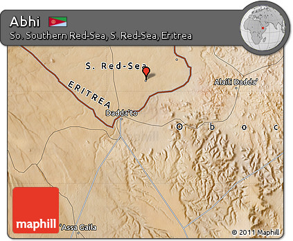 Satellite Map of Abhi