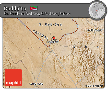 Satellite Map of Ḏaḏḏa`to
