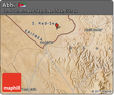Satellite Map of Abhi