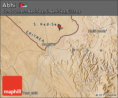 Satellite Map of Abhi