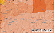 Political Map of the area around 12° 11' 54" N, 5° 10' 30" E