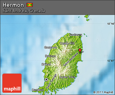 Physical Map of Hermon