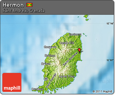 Physical Map of Hermon