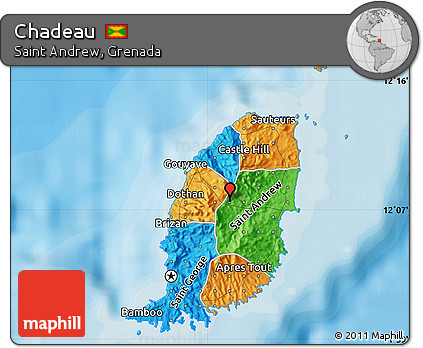 Political Map of Chadeau