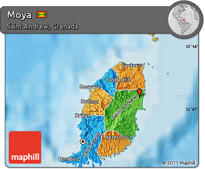 Political Map of Moya