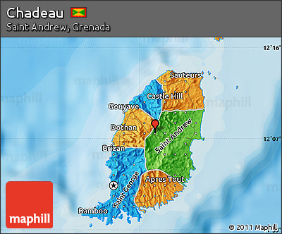 Political Map of Chadeau