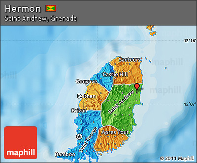 Political Map of Hermon