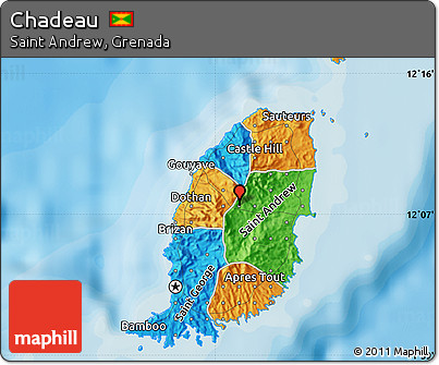 Political Map of Chadeau