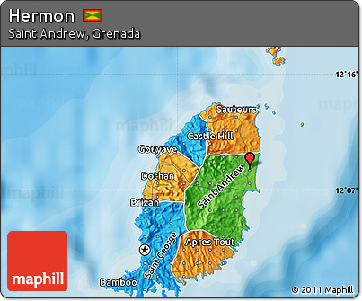 Political Map of Hermon