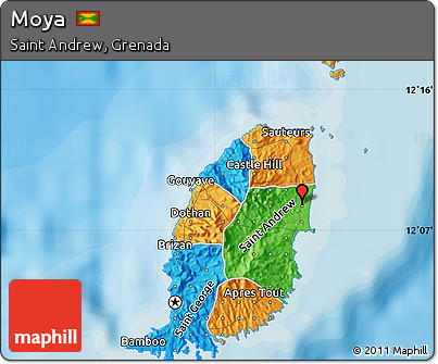 Political Map of Moya