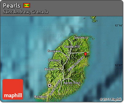 Satellite Map of Pearls