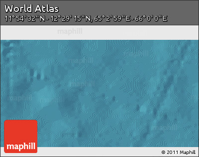 Satellite 3D Map of the Area around 12° 11' 54" N, 65° 31' 30" E