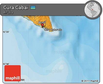 Political Map of Cura Cabai