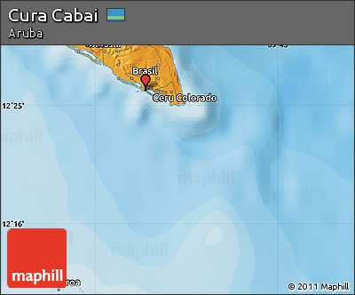 Political Map of Cura Cabai