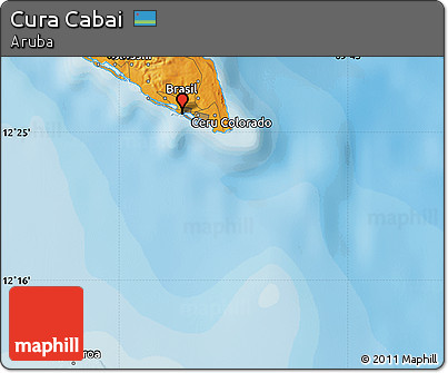 Political Map of Cura Cabai