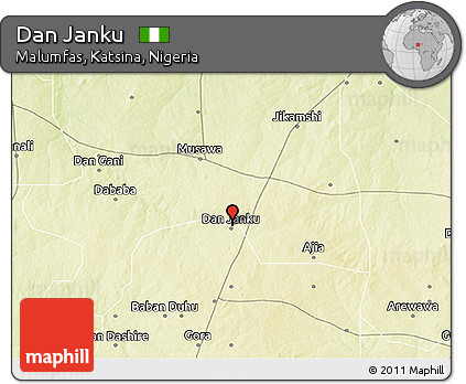 Physical 3D Map of Dan Janku