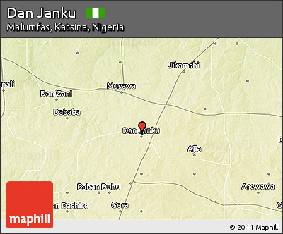 Physical 3D Map of Dan Janku