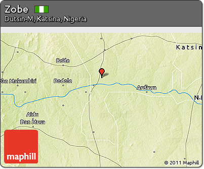 Physical 3D Map of Zobe