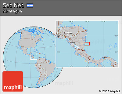 Gray Location Map of Set Net